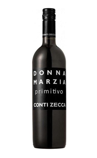 Вино Conti Zecca Donna Marzia Primitivo 2019 0,75 л