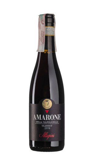 Вино Allegrini Amarone della Valpolicella Classico 2016 0,375 л