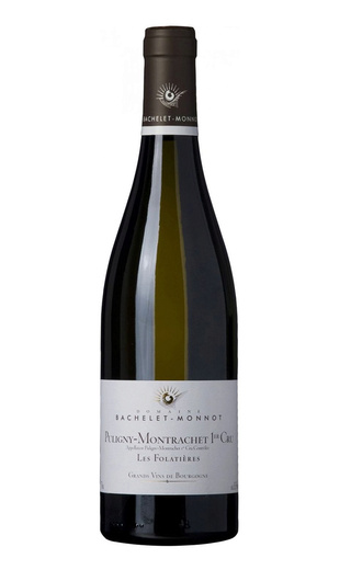 Вино Bachelet-Monnot Les Folatieres Puligny-Montrachet Premier Cru 2018 0,75 л