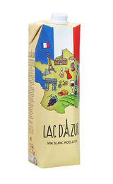 Вино Долина Лак д'Азюр белое полусладкое 1 л