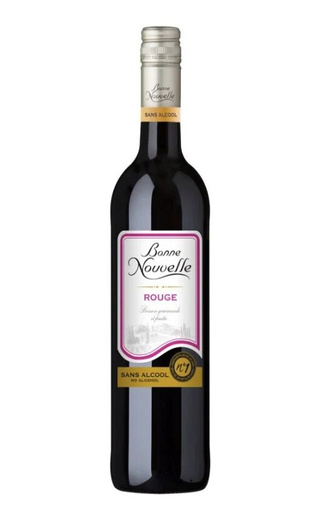 Бон Нувель Руж 0.75 л фото безалкогольное вино Bonne Nouvelle Rouge 0,75 л