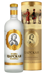 Водка Царская Золотая Военная 1 л