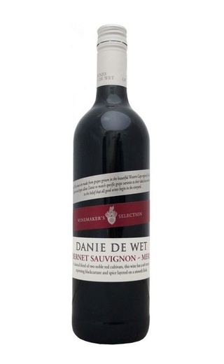 Вино De Wetshof Danie de Wet Cabernet Sauvignon-Merlot 2015 0,75 л