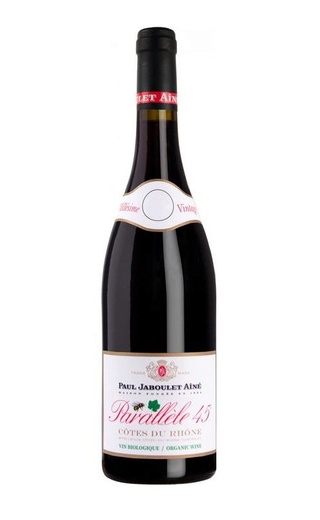 Органическое вино Paul Jaboulet Aine Cotes du Rhone Parallele 45 Rouge 2018 0,375 л