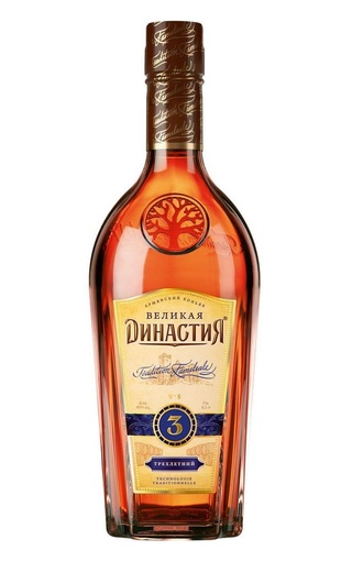 Коньяк Великая Династия 3 года 0,5 л