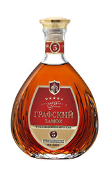 Коньяк КВКЗ Графский Замок 5-летний 0,5 л
