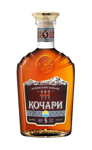 Коньяк Кочари 5-летний 0,5 л