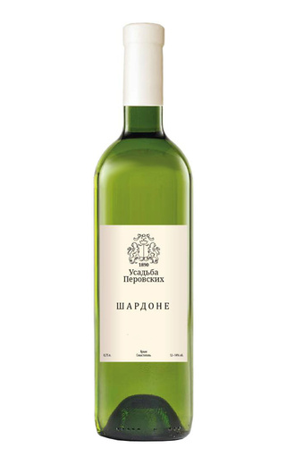 Вино Усадьба Перовских Шардоне 2019 0,75 л
