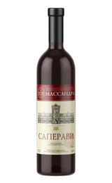 Вино Массандра Саперави Полусладкое 2019 0,75 л
