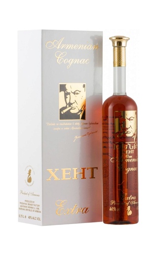 Хент Экстра 10 лет 0.75 л фото коньяк Hent Extra 10 Years Old 0,75 л