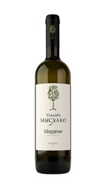 Вино Усадьба Мысхако Шардоне 2018 0,75 л