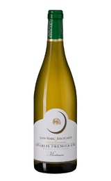Вино Domaine Sainte-Claire Jean-Marc Brocard Chablis Premier Cru Montmains 2017 1,5 л
