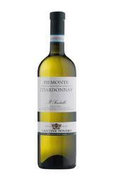 Вино Cantine Povero Chardonnay Piemonte Il Sendallo 2020 0,75 л