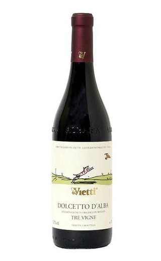 Вино Vietti Dolcetto d'Alba Tre Vigne 2020 0,75 л