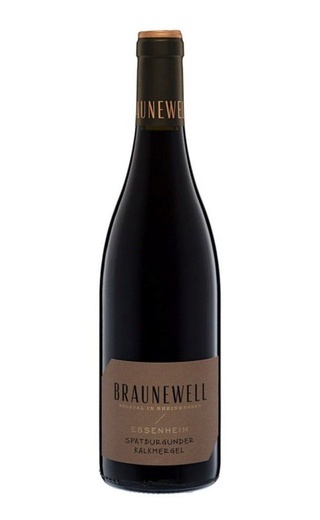 Брауневелл Эссенхайм Шпетбургундер Калькмергель 2017 0.75 л фото вино Braunewell Essenheim Spatburgunder Kalkmergel 2017 0,75 л