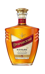 Коньяк Дубровский 5 лет 0,5 л