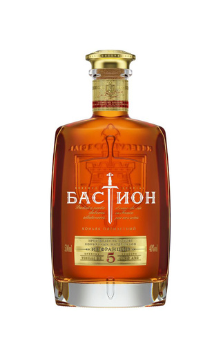 Коньяк Бастион 5 лет 0,5 л