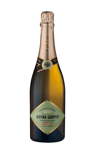 Игристое вино Абрау-Дюрсо Виктор Дравиньи Выдержанное Премиум Полусладкое 0,75 л