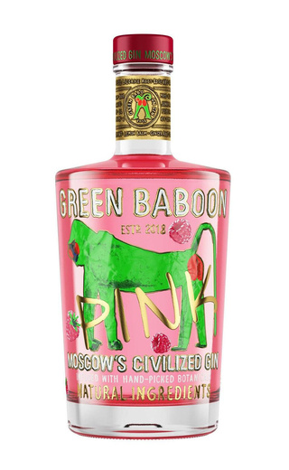 Джин Грин Бабун Пинк 0,5 л