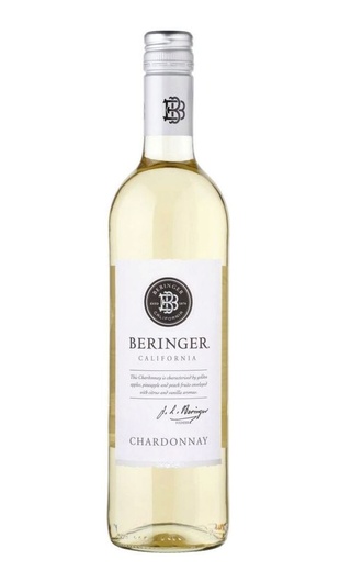 Вино Beringer Classic Chardonnay 2018 0,75 л