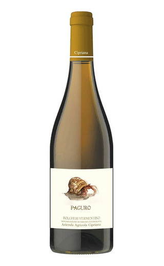 Вино Cipriana Paguro Bolgheri Vermentino 2019 0,75 л