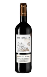 Вино Rigal Les Terrasses Malbec 2019 0,75 л