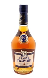 Коньяк Старая Гвардия 5 лет 0,7 л