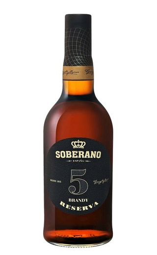 Соберано Гран Резерва 5 лет 0.7 л фото бренди Soberano Gran Reserva 5 Years Old 0,7 л