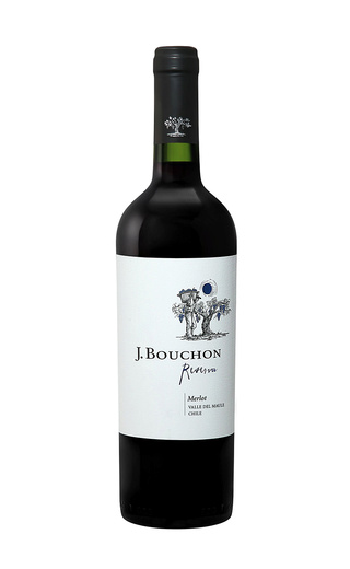 Вино J.Bouchon Reserva Merlot 2020 0,75 л