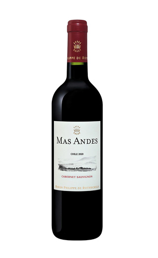 Вино Mas Andes Cabernet Sauvignon 2020 0,75 л