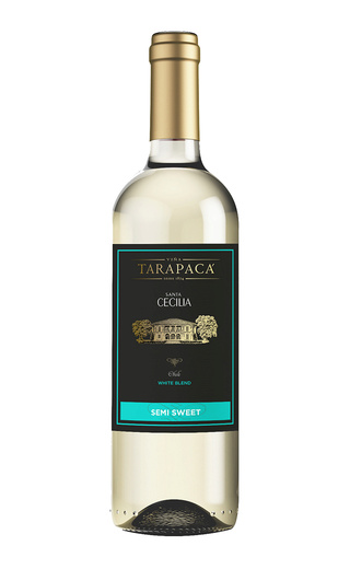 Вино Tarapaca Santa Cecilia Semi Sweet White 2021 0,75 л