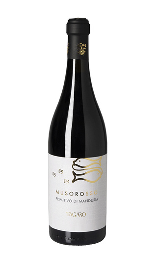 Вино Tagaro Muso Rosso Primitivo di Manduria 2019 0,75 л