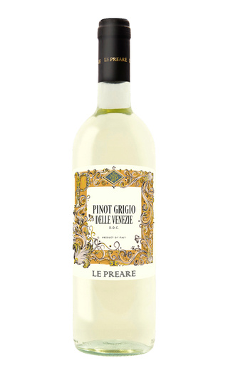 Вино Cantina di Negrar Le Preare Pinot Grigio delle Venezie 2020 0,75 л
