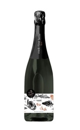 Игристое вино Кок т'э бэль Волошин Пино Нуар Кюве №3 0,75 л