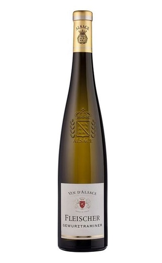 Вино Fleischer Alsace Gewurztraminer Semi Sweet 2021 0,75 л