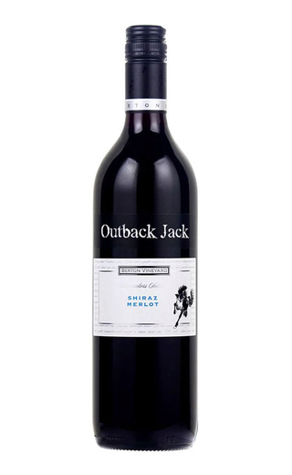 Вино Berton Vineyards Outback Jack Shiraz Merlot 2021 0,75 л