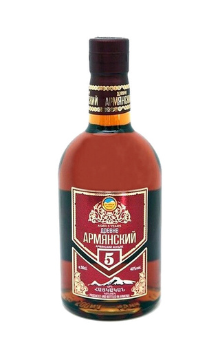 Коньяк Древне Армянский 5 лет 0,5 л