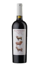 Вино Georgian Wine House Fish Rams Saperavi 2020 0,75 л