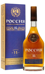 Коньяк Россия 15 лет 0,5 л