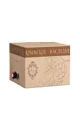 Вино Наше Наследие Белое Полусладкое 10 л