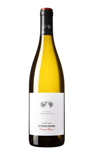 Вино Усадьба Дивноморское Терруар Вторая Линия Холодный Туман 2021 0,75 л