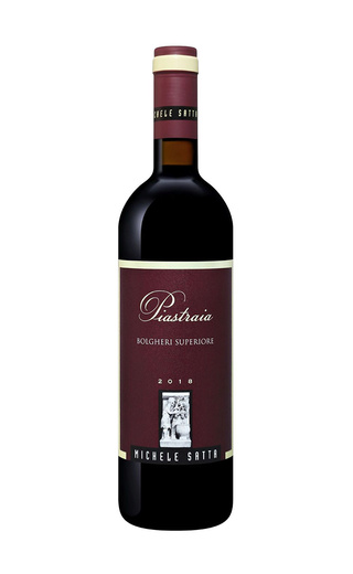 Вино Michele Satta Piastraia Bolgheri Superiore 2019 0,75 л