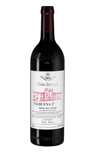 Вино Vega Sicilia Valbuena 5 2019 0,75 л
