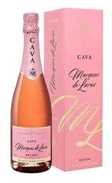 Игристое вино Marques De Lares Rosado Brut Cava Lopez Morenas 2020 0,75 л