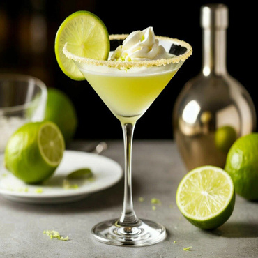 Рецепт коктейля «Мартини–Лаймовый пирог»