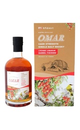 Виски Omar Cask Strength Single Malt Lychee Liqueur Barrel Finished 0,7 л