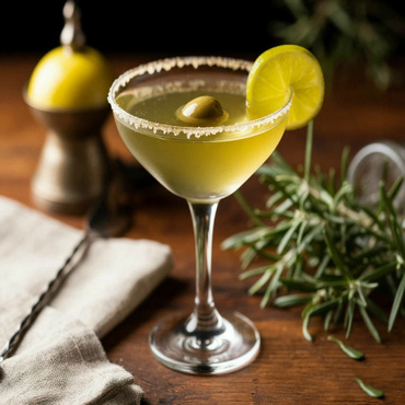 Рецепт коктейля Грязный мартини