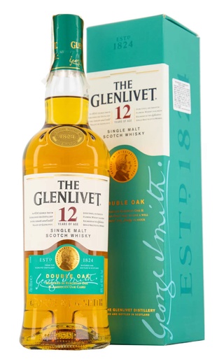 фото виски Glenlivet 12 Years Old Double Oak 0,7 л