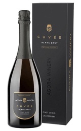 Игристое вино Агора Кюве Пино Гриджио Шардоне Брют 0,75 л